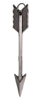 2 1/2" Arrow amulet