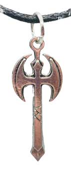 1 1/2" Shango Double Ax amulet