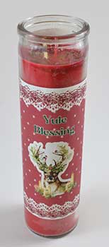 Yule Blessing aromatic jar candle