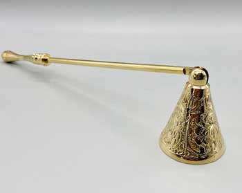 Ornate Brass candle snuffer