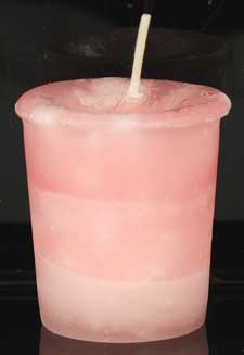 Friendship Herbal votive - pink