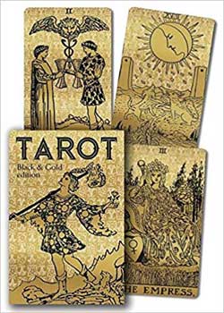 Tarot Black & Gold dk & bk London 1909