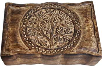 Tree of Life herb box 6" x 9"