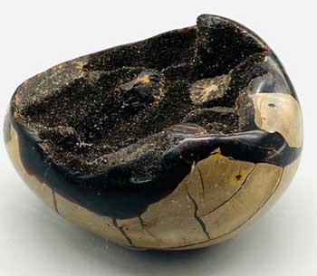 Jasper, Septarian egg W Druze