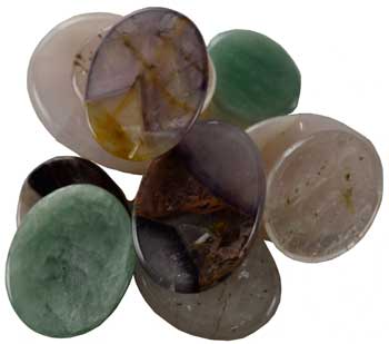 various worry stone