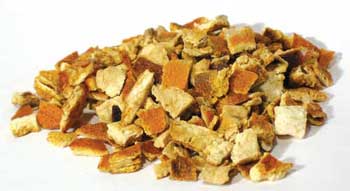 Orange Peel cut 2oz  (Citrus sinensis)