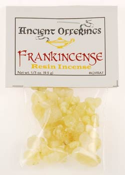 Frankincense Tears granular incense 1/3oz