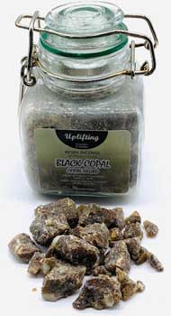 3.0oz Uplifting (black copal) resin jar