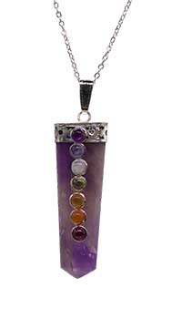 Amethyst Chakra necklace