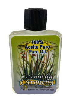 Citronella, pure oil 4 dram