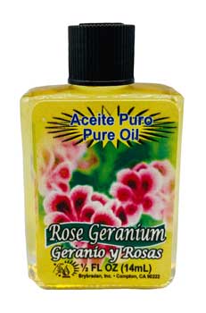 Rose Geranium, pure oil 4 dram