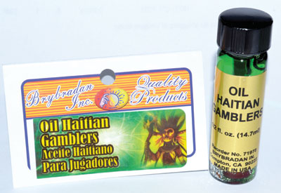 Haitian Gambler oil with root 4 dram