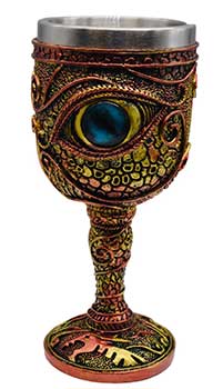 6 1/2" Eye of Dragon chalice