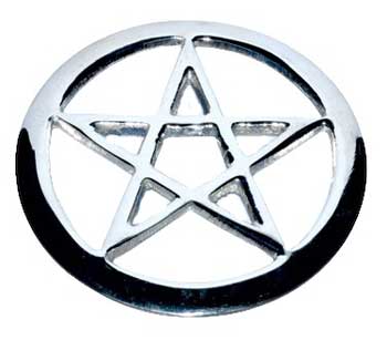 2 3/4" Pentagram altar tile