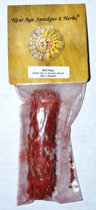 Dragons Blood & White Sage smudge stick 3-4"